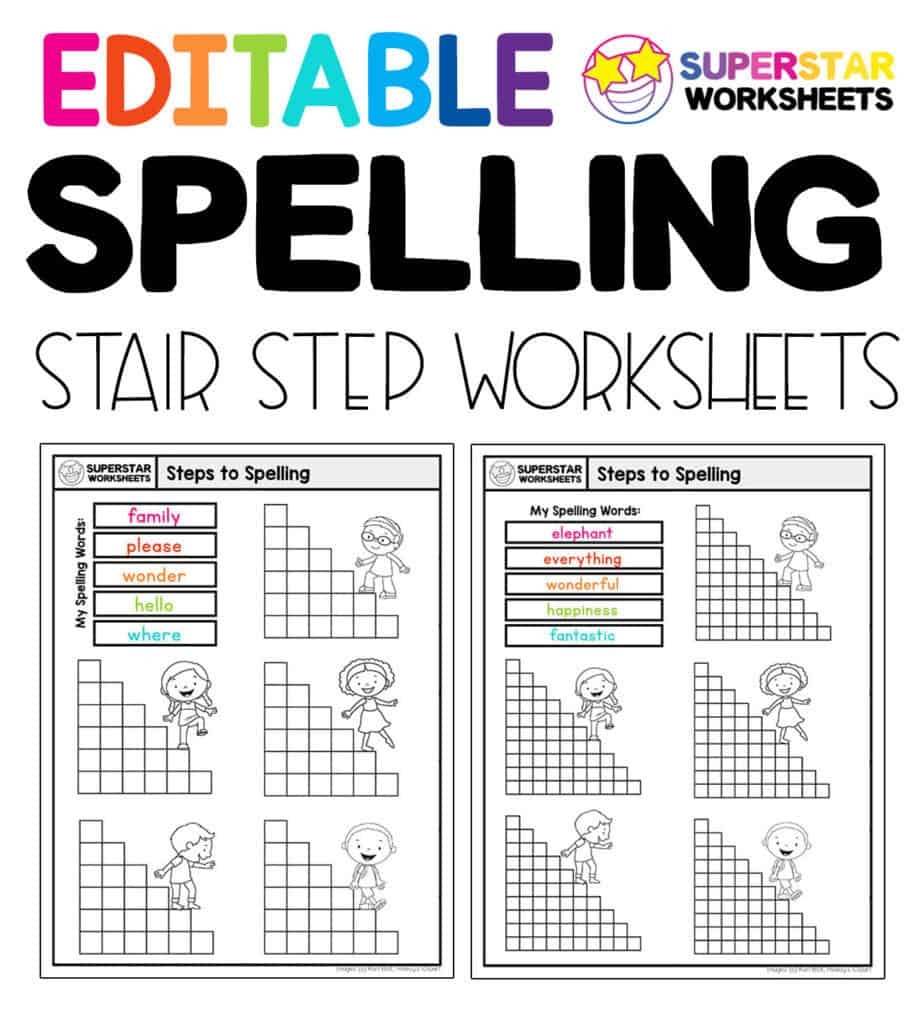 create spelling worksheets