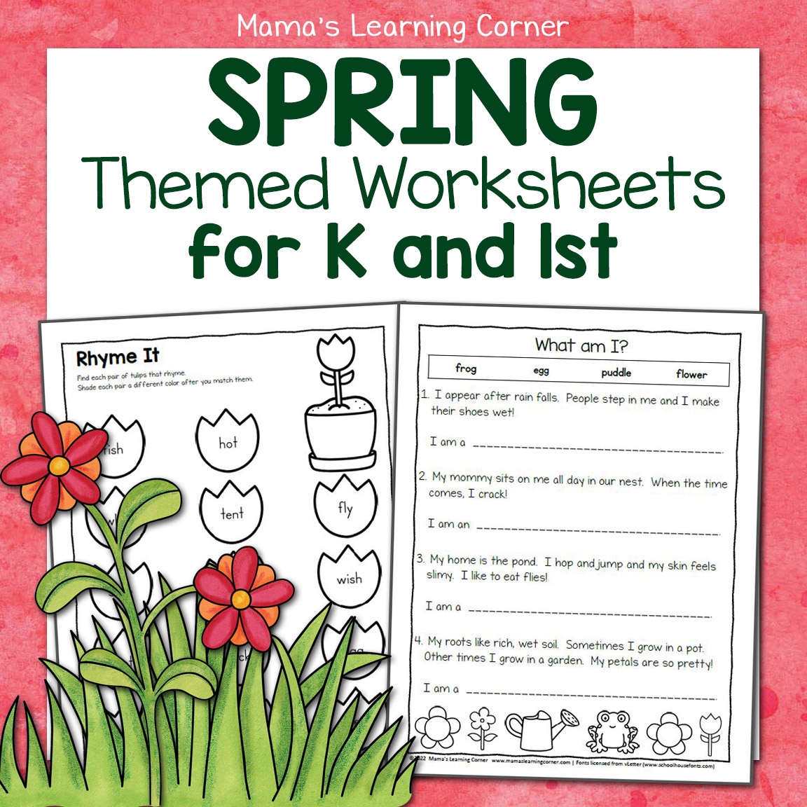 spring activity worksheets