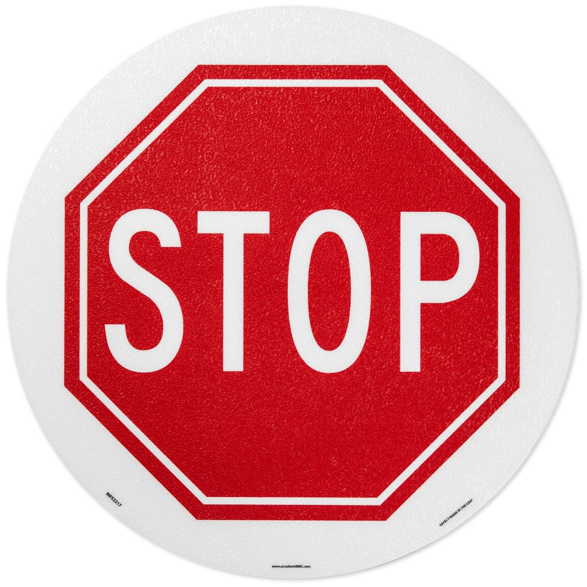 STOP Floor Sign For Warehouse Traffic Control Non Slip STOP Floor Sign For Warehouse Traffic Control Non Slip