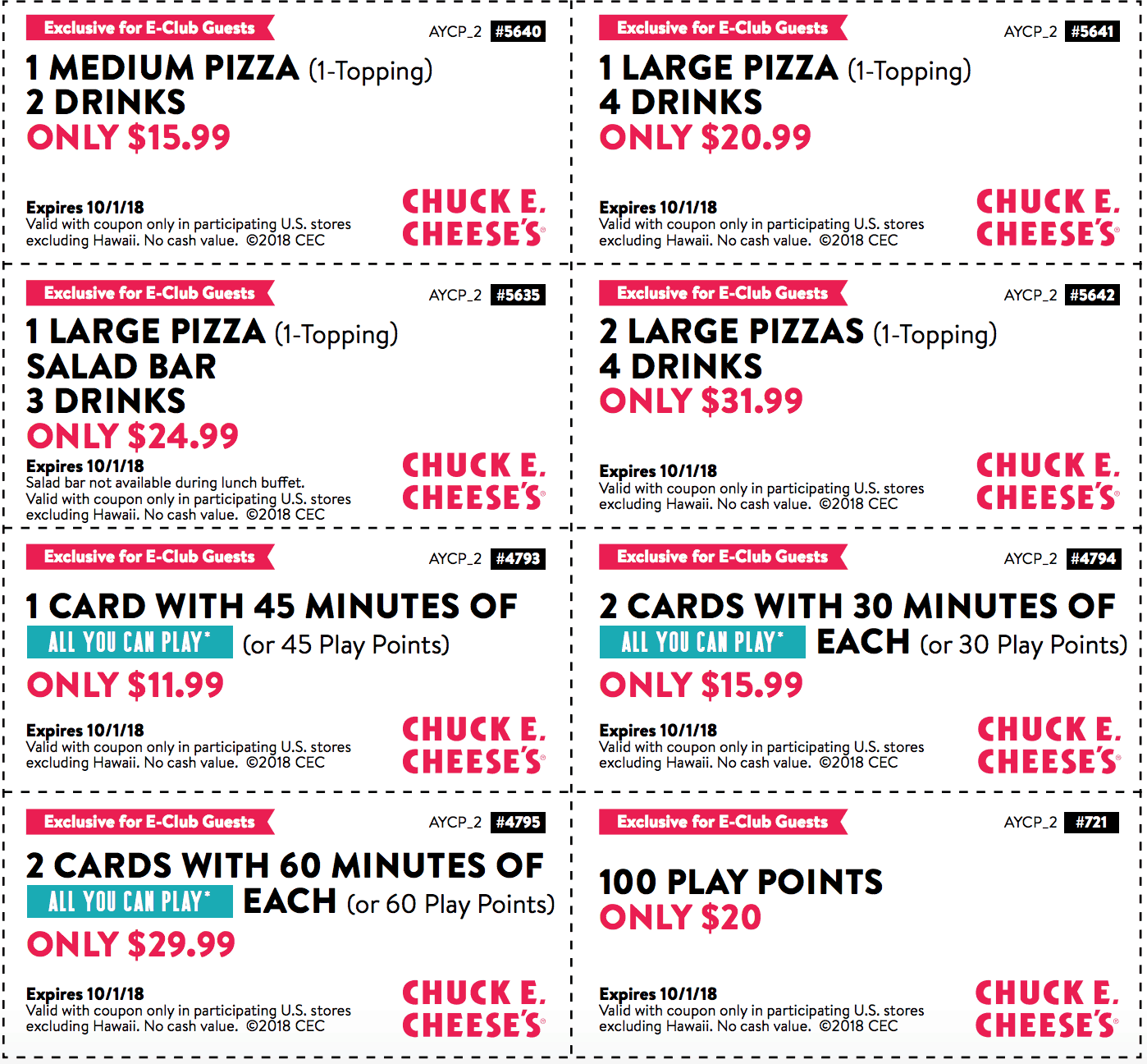 The Best Chuck E Cheese Coupons 2024 And Free Tokens Tickets Worksheets Library