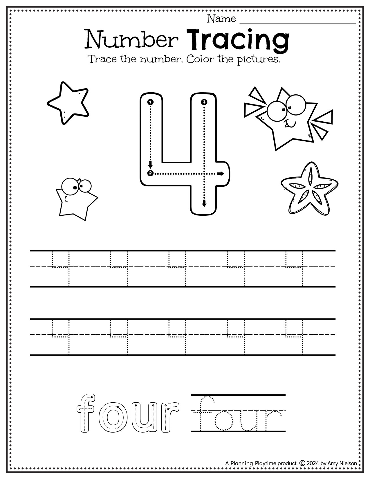 tracing worksheets for preschoolers