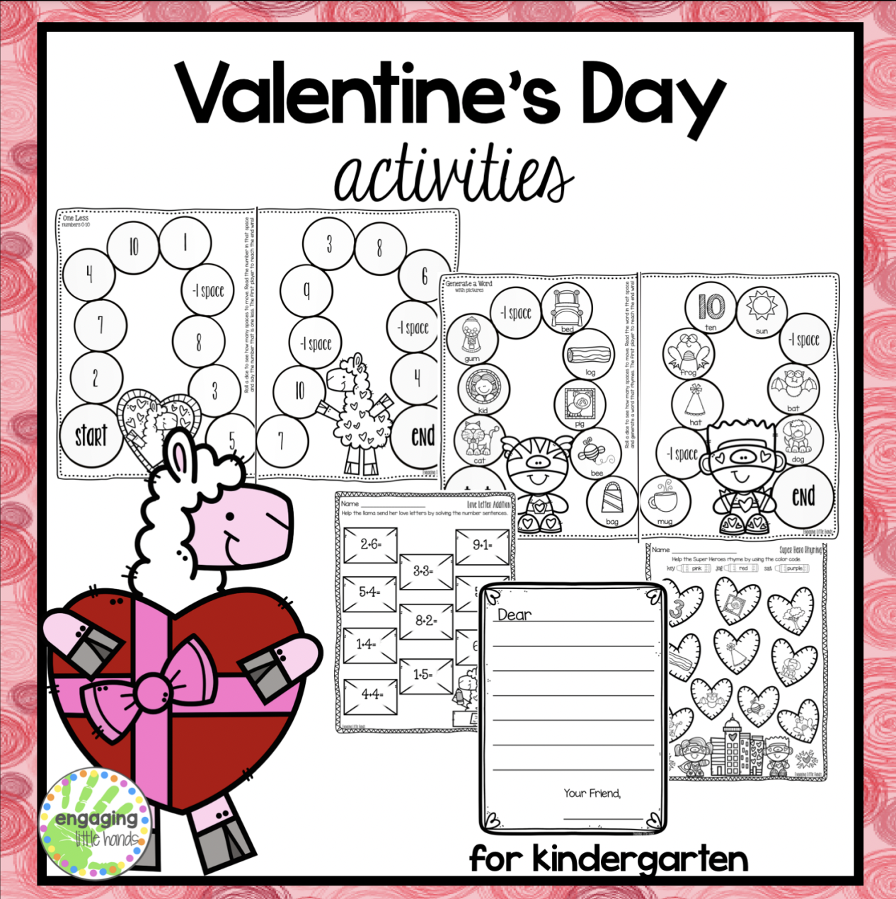 Valentine s Day Printable Activities For Kindergarten Made By Teachers Valentine s Day Printable Activities For Kindergarten Made By Teachers