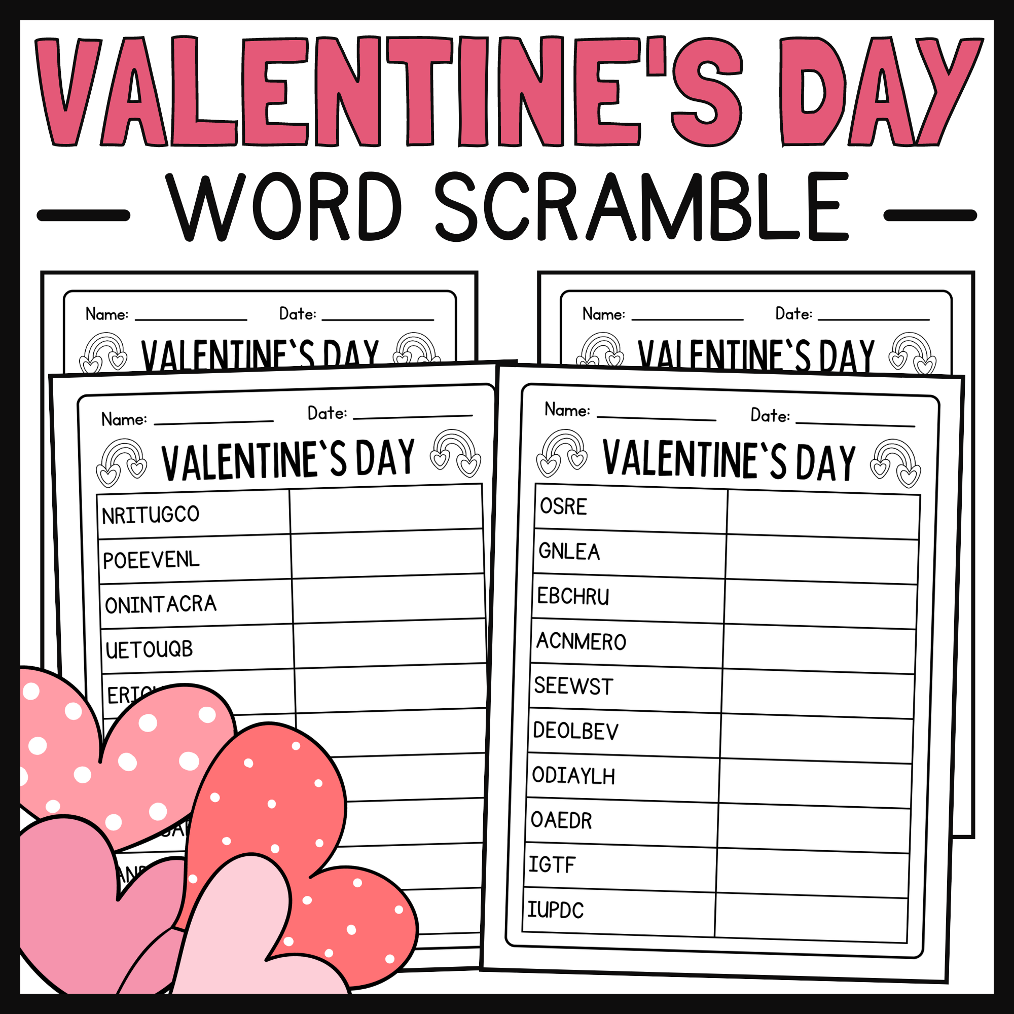 valentine's day worksheets valentine's day worksheets