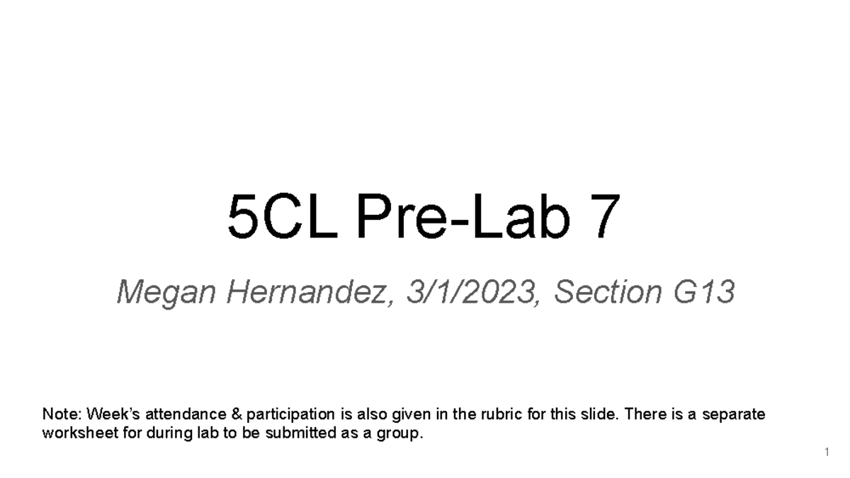 W23 5C Pre Lab 7 Responses And Discussion Studocu W23 5C Pre Lab 7 Responses And Discussion Studocu